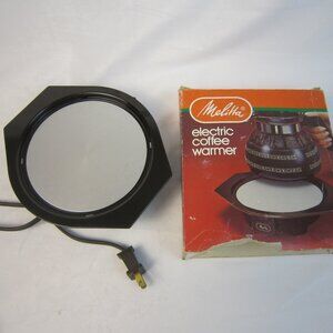 Vintage MELITTA Electric Coffee Pot Warmer Model CW-30 - Made in Canada